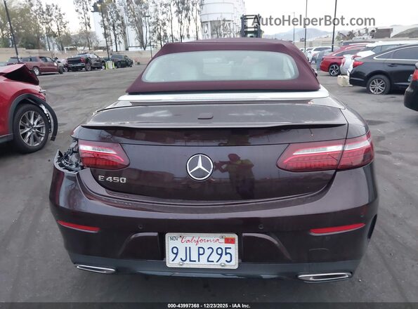 W1K1K5JB3PF207751 2023 MERCEDES-BENZ E-CLASS Burgundy 