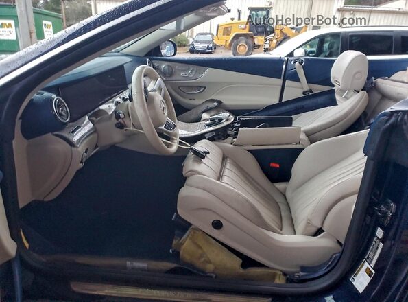 W1K1K6JB0LF140736 2020 MERCEDES-BENZ E Blue Front interior view
