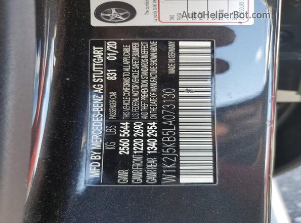 W1K2J5KB5LA073130 2020 MERCEDES-BENZ CLS-CLASS White Vista del compartimento del motor