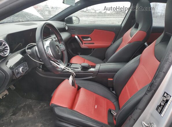 W1K3F4HB4NJ370710 2022 MERCEDES-BENZ A Silver წინა სალონის ხედი