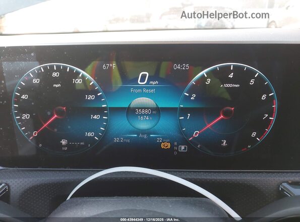W1K3G4EB1LJ223498 2020 MERCEDES-BENZ A 220 Черный 