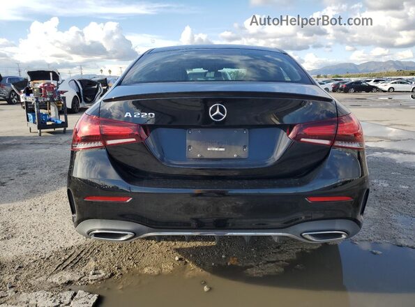 W1K3G4EB2NJ341448 2022 MERCEDES-BENZ A Black უკანა ხედი