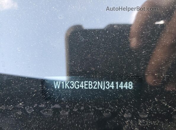 W1K3G4EB2NJ341448 2022 MERCEDES-BENZ A Black ძრავის განყოფილების ხედი