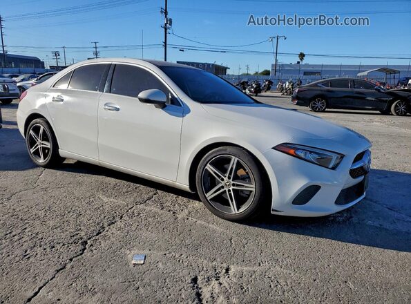 W1K3G4EB3LJ218481 2020 MERCEDES-BENZ A White Передня права чверть