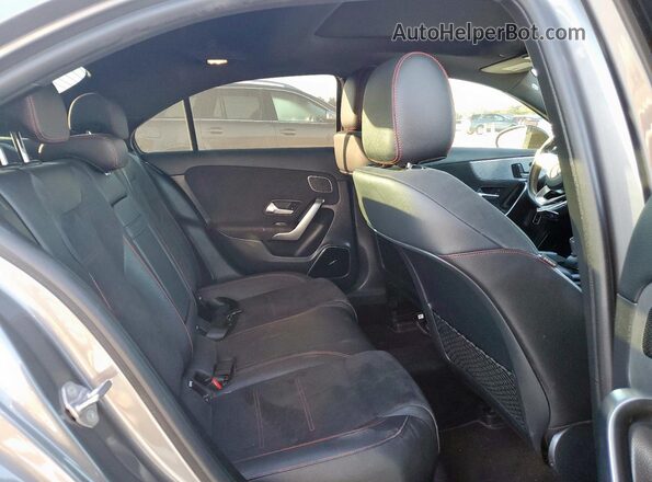 W1K3G4EB3LJ226628 2020 MERCEDES-BENZ A Gray Вид задніх сидінь