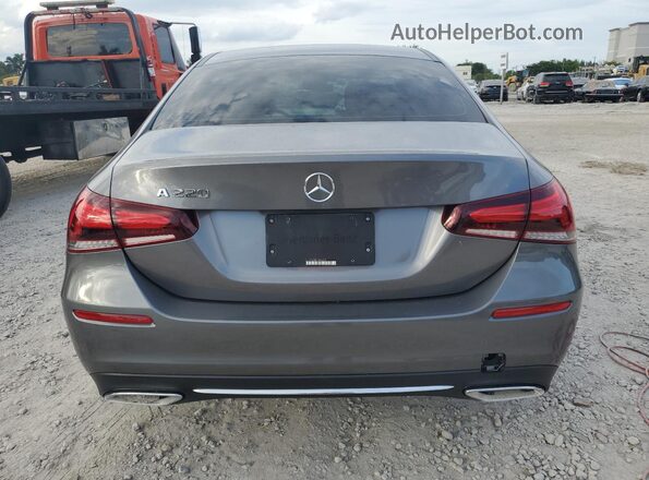 W1K3G4EB3LW046522 2020 MERCEDES-BENZ A Gray Вид ззаду