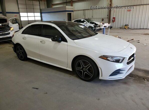 W1K3G4EB3MJ304360 2021 MERCEDES-BENZ A White Передня права чверть