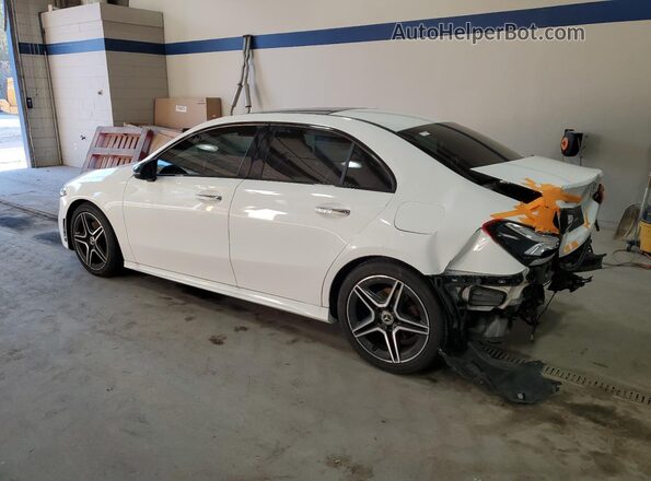 W1K3G4EB3MJ304360 2021 MERCEDES-BENZ A White Задня ліва чверть