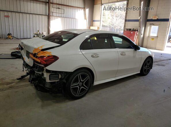 W1K3G4EB3MJ304360 2021 MERCEDES-BENZ A White Задня права чверть