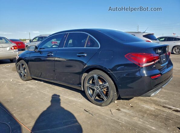 W1K3G4EB4NJ331844 2022 MERCEDES-BENZ A Black Задня ліва чверть