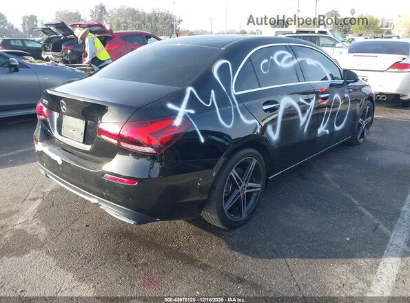 W1K3G4EB4NJ335831 2022 MERCEDES-BENZ A 220 Black Rear right