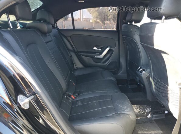 W1K3G4EB6MJ288798 2021 MERCEDES-BENZ A Black Widok tylnych siedzeń