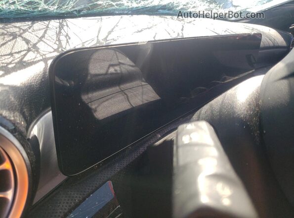 W1K3G4EB6MJ309665 2021 MERCEDES-BENZ A Black Instrument cluster view