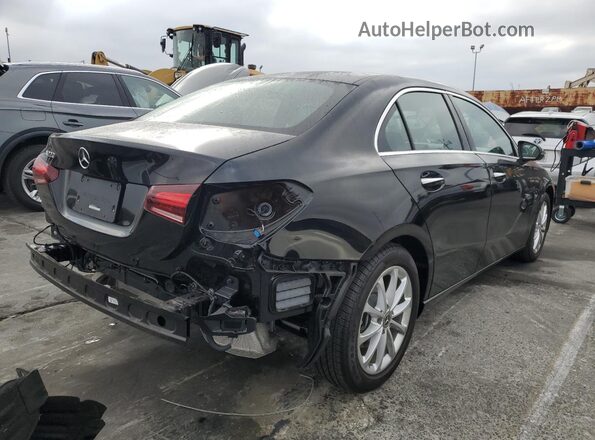 W1K3G4EB7MJ259665 2021 MERCEDES-BENZ A Black Tył prawy