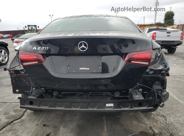 W1K3G4EB7MJ259665 2021 MERCEDES-BENZ A Black Widok z tyłu