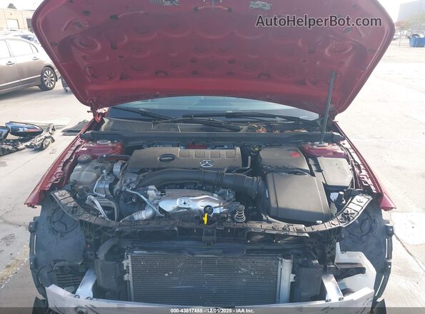 W1K3G4EB8MJ279889 2021 MERCEDES-BENZ A 220 Red უკანა ხედი