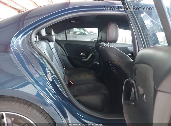 W1K3G4EB9MJ271641 2021 MERCEDES-BENZ A 220 Dark Blue VIN კოდის სტიკერის ხედი