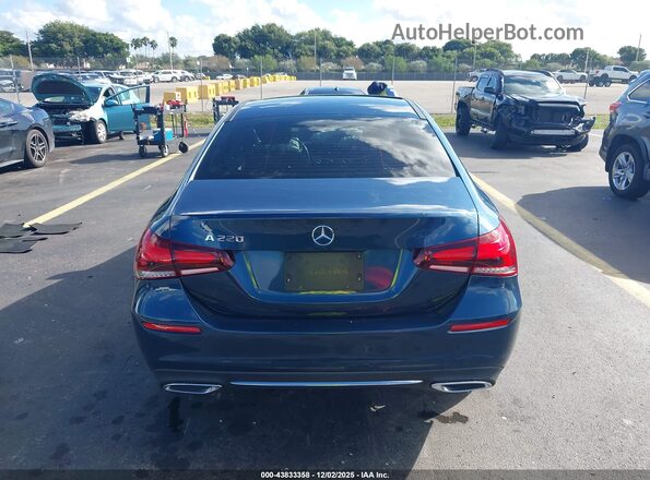 W1K3G4EBXMJ319759 2021 MERCEDES-BENZ A 220 Синий 
