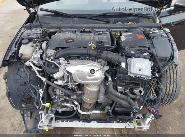 W1K3G4FB0NJ373345 2022 MERCEDES-BENZ A 220 Black Вид ззаду