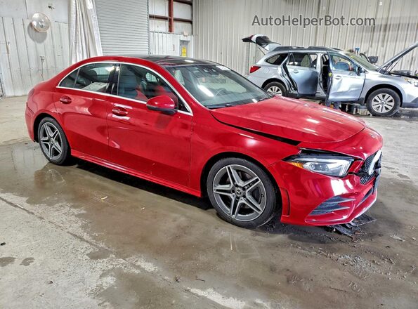 W1K3G4FB2LW044338 2020 MERCEDES-BENZ A Red Передня права чверть