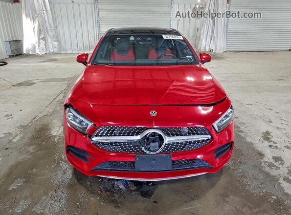 W1K3G4FB2LW044338 2020 MERCEDES-BENZ A Red Вид спереду