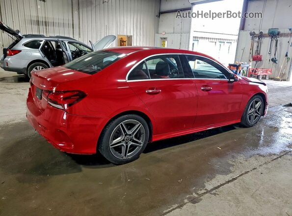 W1K3G4FB2LW044338 2020 MERCEDES-BENZ A Red Задня права чверть