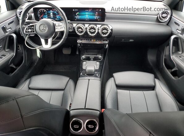 W1K3G4FB2MJ264237 2021 MERCEDES-BENZ A Black Вид панелі приладів