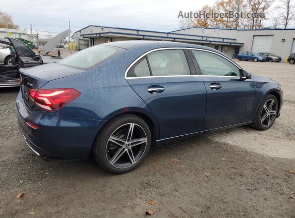 W1K3G4FB5MJ286166 2021 MERCEDES-BENZ A Blue Tył prawy