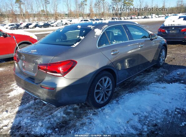 W1K3G4FBXMJ279469 2021 MERCEDES-BENZ A 220 Gray Trasero derecho