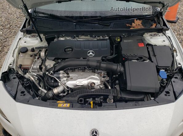 W1K5J4HB3MN164180 2020 MERCEDES-BENZ CLA-CLASS White Rear interior view