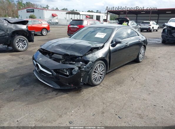 W1K5J4HB3NN265995 2022 MERCEDES-BENZ CLA-CLASS Black Vista tres cuartos delantera izquierda