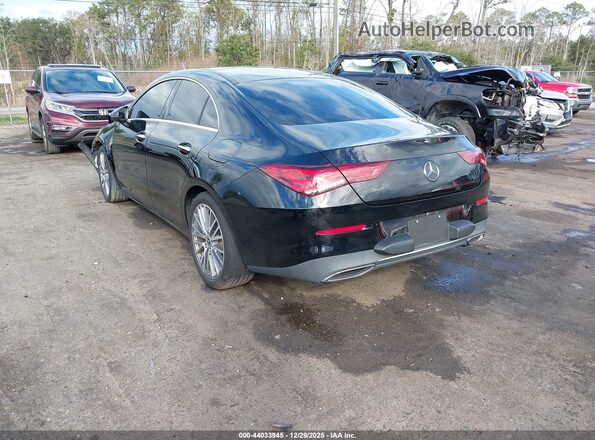 W1K5J4HB3NN265995 2022 MERCEDES-BENZ CLA-CLASS Black Trasero izquierdo