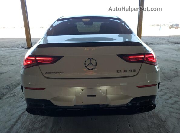 W1K5J5DB6MN206580 2021 MERCEDES-BENZ CLA-CLASS White უკანა ხედი