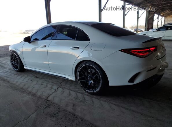 W1K5J5DB6MN206580 2021 MERCEDES-BENZ CLA-CLASS White უკანა მარცხენა