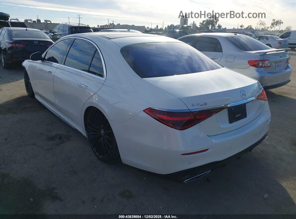 W1K6G6DB7NA076827 2022 MERCEDES-BENZ S-CLASS White Задня ліва чверть