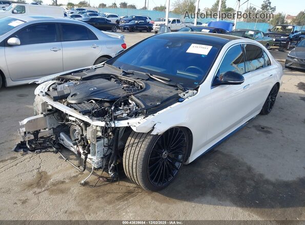 W1K6G6DB7NA076827 2022 MERCEDES-BENZ S-CLASS White Передня ліва чверть