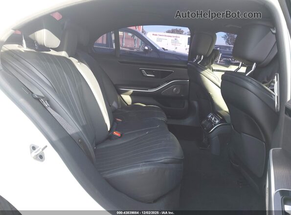 W1K6G6DB7NA076827 2022 MERCEDES-BENZ S-CLASS White Вид наклейки з VIN-кодом