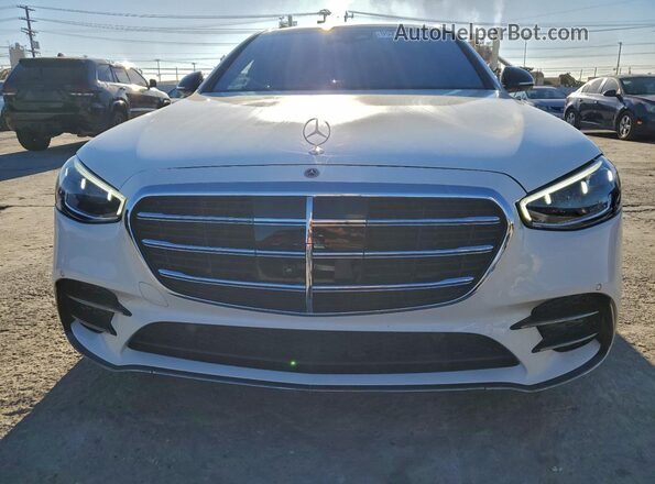 W1K6G6DB9PA224642 2023 MERCEDES-BENZ S White Դիմացի տեսք