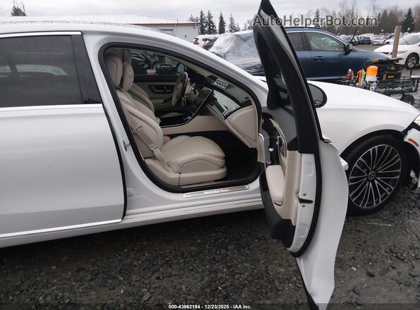 W1K6G6KB8RA301765 2024 MERCEDES-BENZ S-CLASS Белый Вид салона спереди