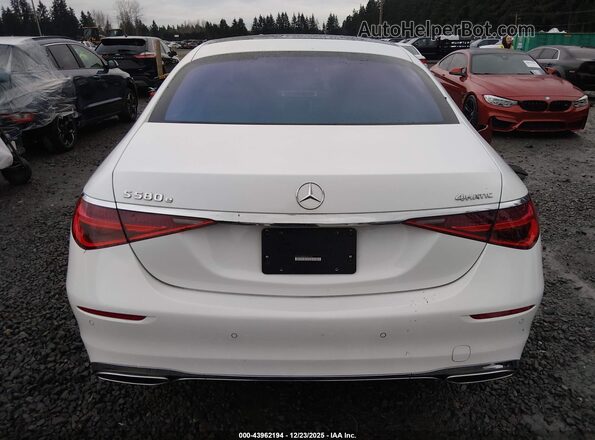 W1K6G6KB8RA301765 2024 MERCEDES-BENZ S-CLASS Белый 