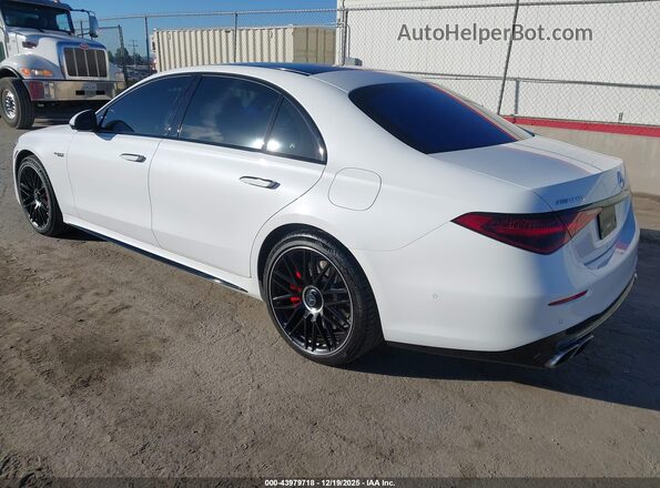 W1K6G8CB2SA322868 2025 MERCEDES-BENZ AMG S 63 E Белый Задняя левая четверть