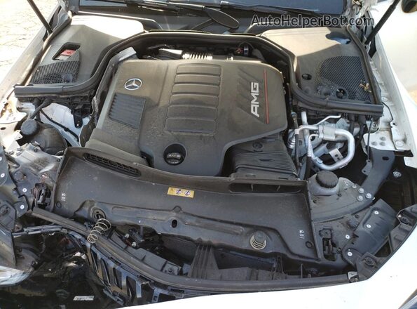 W1K7X5KB7NA045904 2022 MERCEDES-BENZ AMG White Vista interior trasera