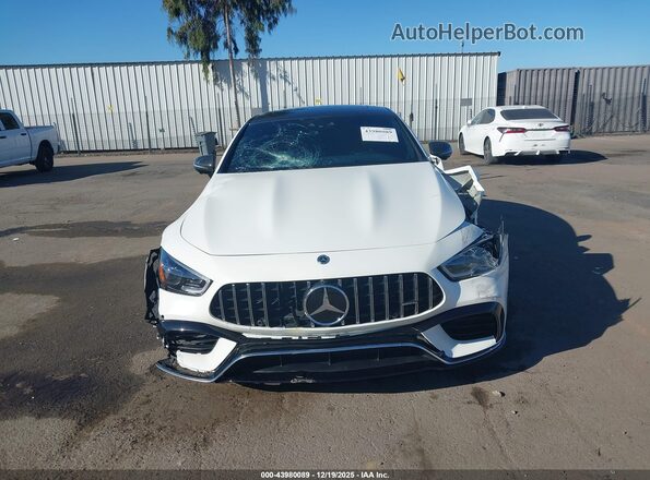 W1K7X8JB3MA043097 2021 MERCEDES-BENZ AMG GT 63 4-DOOR COUPE White ხელსაწყოთა პანელის ხედი