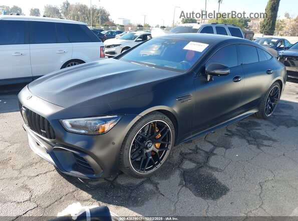 W1K7X8KB4MA041826 2021 MERCEDES-BENZ AMG GT 63 4-DOOR COUPE Black Передня ліва чверть