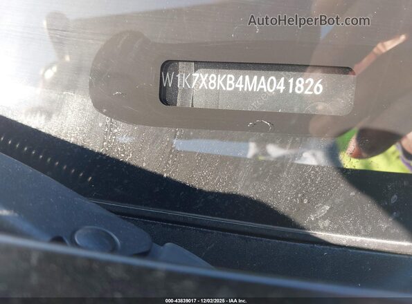 W1K7X8KB4MA041826 2021 MERCEDES-BENZ AMG GT 63 4-DOOR COUPE Black Вид підкапотного простору