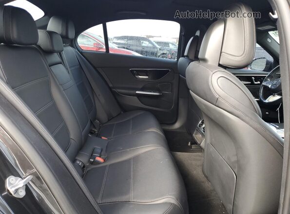 W1KAF4GB0PR100936 2023 MERCEDES-BENZ C Charcoal უკანა სავარძლების ხედი