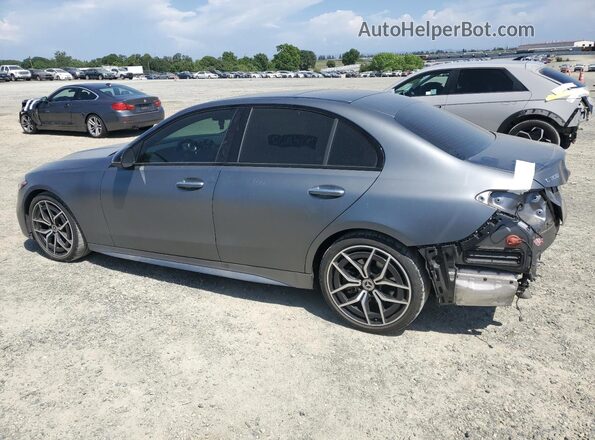 W1KAF4GB1PR133038 2023 MERCEDES-BENZ C Серый Задняя левая четверть