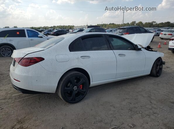 W1KAF4GB2SR258669 2025 MERCEDES-BENZ C Белый Задняя правая четверть