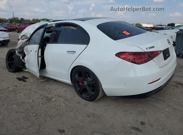 W1KAF4GB2SR258669 2025 MERCEDES-BENZ C Белый Задняя левая четверть