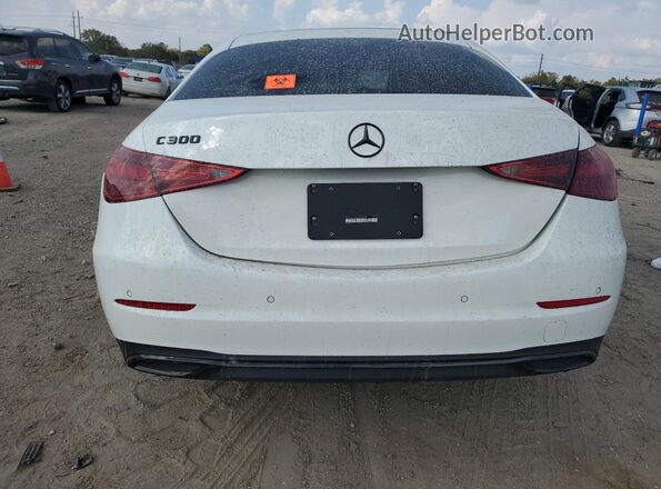 W1KAF4GB2SR258669 2025 MERCEDES-BENZ C Белый Вид сзади